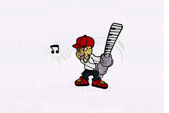 Piano Rapping Maestro Embroidery Design Review