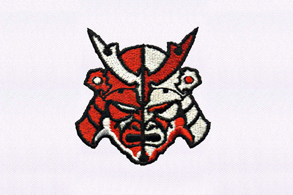 Red Samurai Mask Design Review for Boutique Sweatshirts