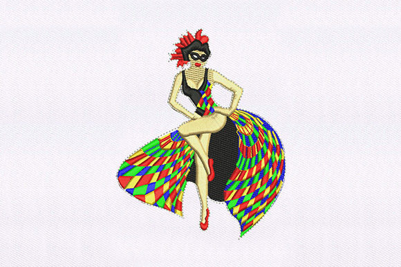 Skirt Flailing Dancer Embroidery Review